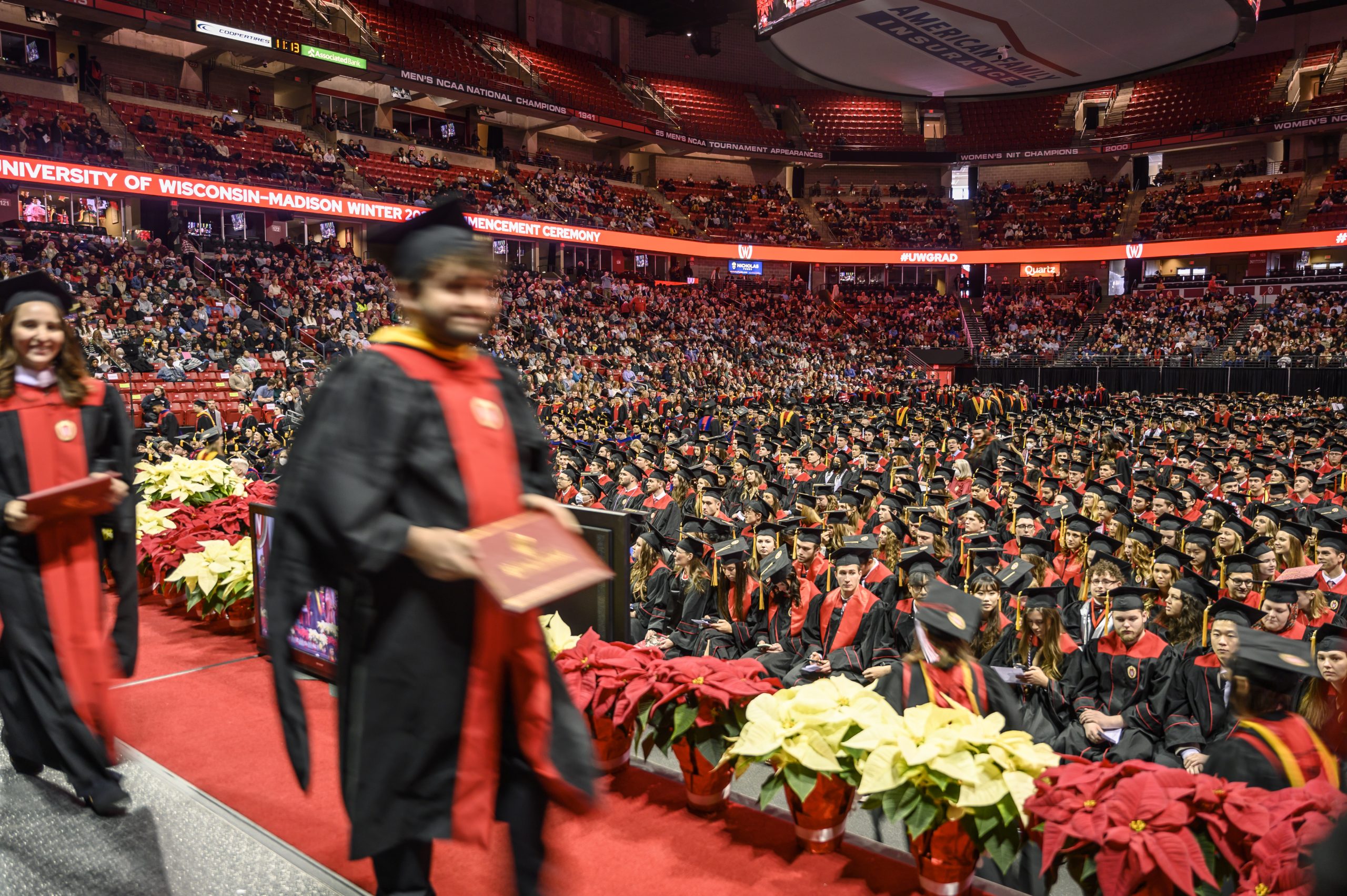 UW-Madison graduation ceremony