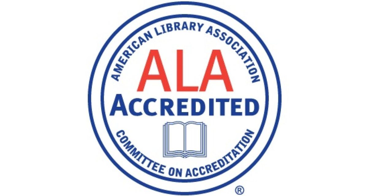 logo from American Library Association reaccreditation committee.