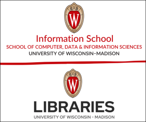 iSchool and Libraries logos