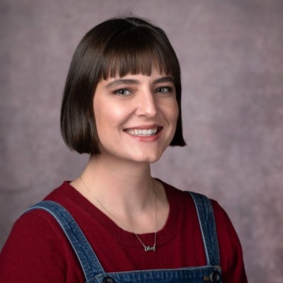 Graduate student Caitlin Perkins MAx’27 participates in Association of College and Research Libraries roundtable